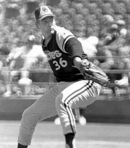 GAYLORD PERRY San Diego Padres 1978 Away Majestic Baseball Throwback Jersey 