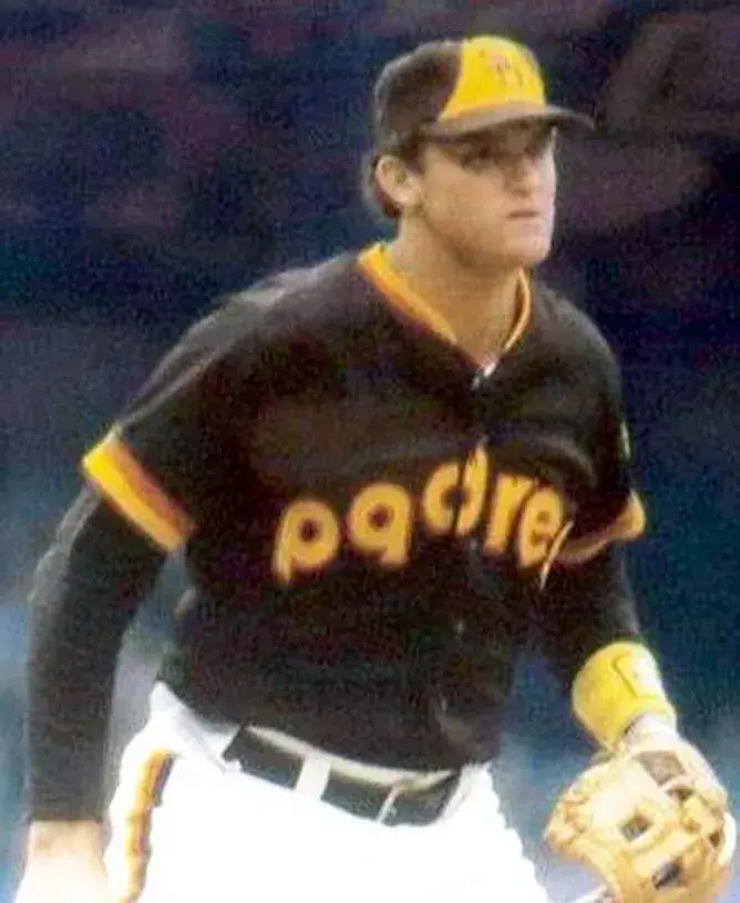 GRAIG NETTLES San Diego Padres 1984 Away Majestic Baseball Throwback Jersey 