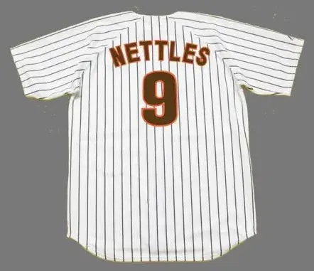 GRAIG NETTLES San Diego Padres 1986 Majestic Cooperstown Throwback Home Jersey 