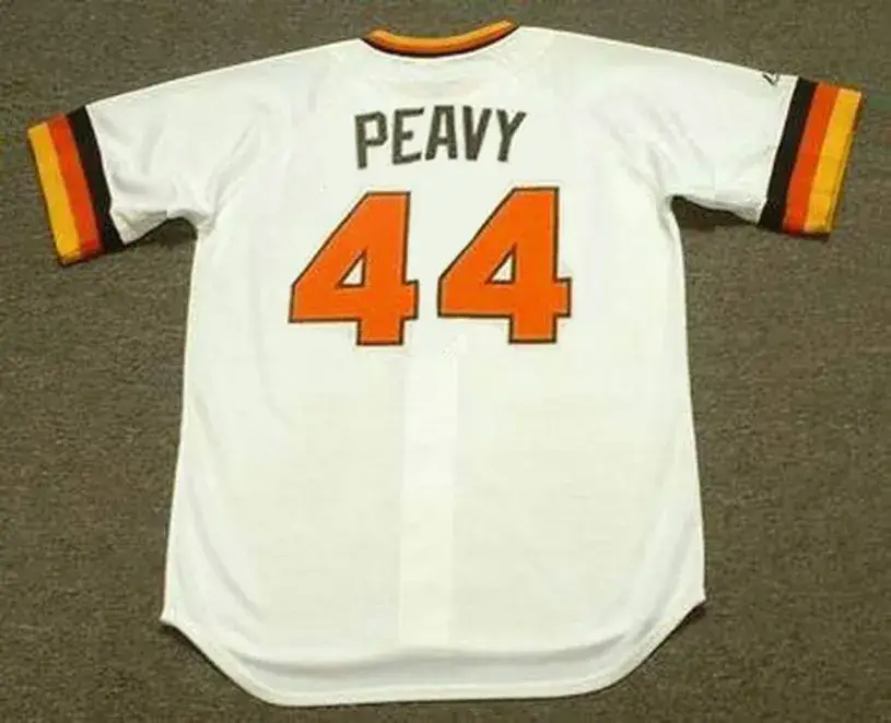 JAKE PEAVY San Diego Padres 1980’s Home Majestic Throwback Baseball Jersey 