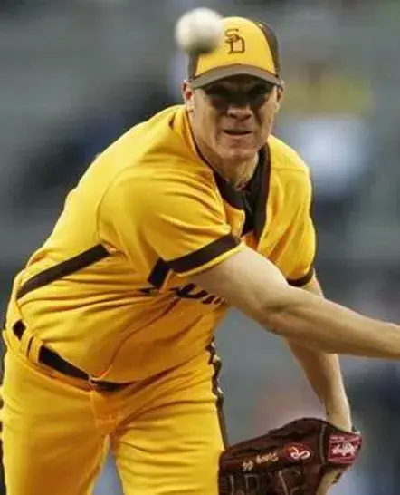 JAKE PEAVY San Diego Padres 1980’s Home Majestic Throwback Baseball Jersey 