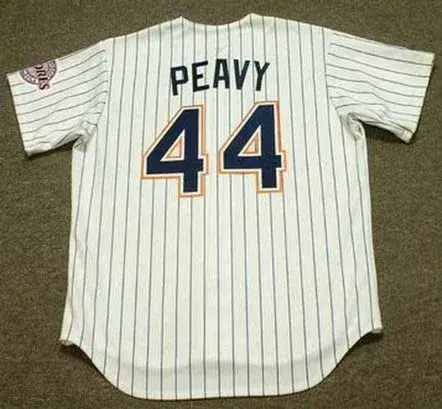 JAKE PEAVY San Diego Padres 1990’s Home Majestic Throwback Baseball Jersey 