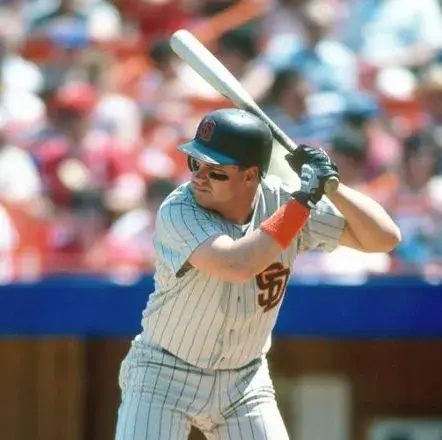 JOHN KRUK San Diego Padres 1988 Away Majestic Throwback Baseball Jersey 