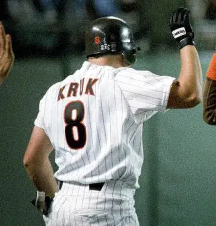 JOHN KRUK San Diego Padres 1988 Home Majestic Throwback Baseball Jersey 