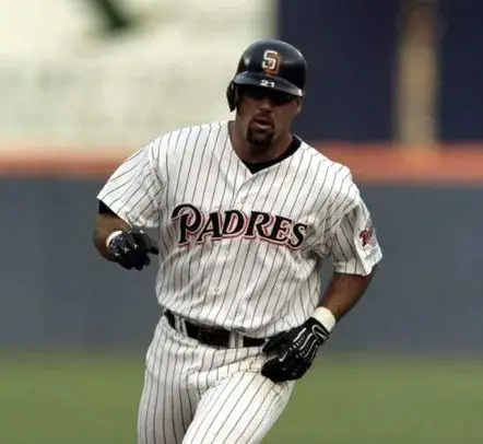 KEN CAMINITI San Diego Padres 1996 Home Majestic Throwback Baseball Jersey 