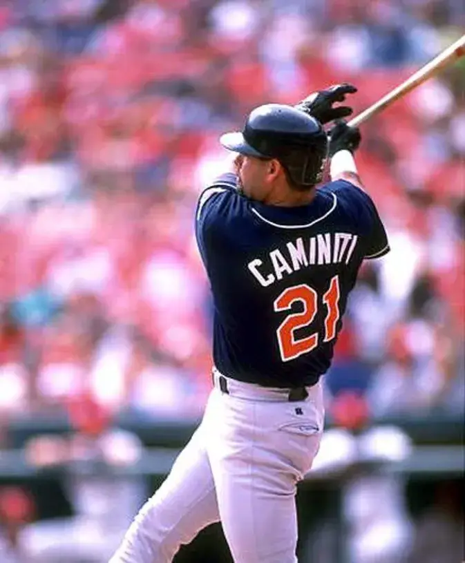 KEN CAMINITI San Diego Padres 1998 Home Majestic Throwback Baseball Jersey 