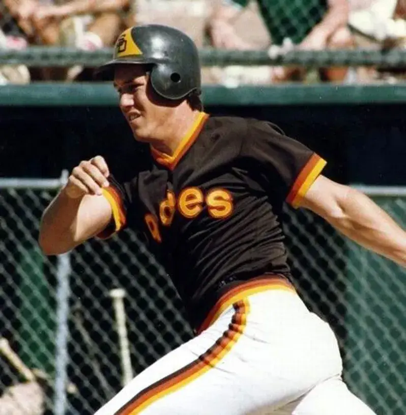 KEVIN McREYNOLDS San Diego Padres 1984 Away Majestic Baseball Throwback Jersey 
