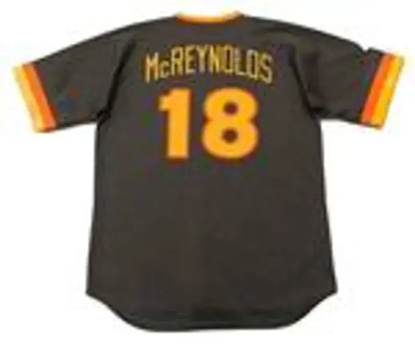 KEVIN McREYNOLDS San Diego Padres 1984 Away Majestic Baseball Throwback Jersey 