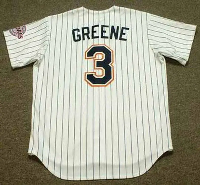 KHALIL GREENE San Diego Padres 1990’s Majestic Throwback Home Baseball Jersey 