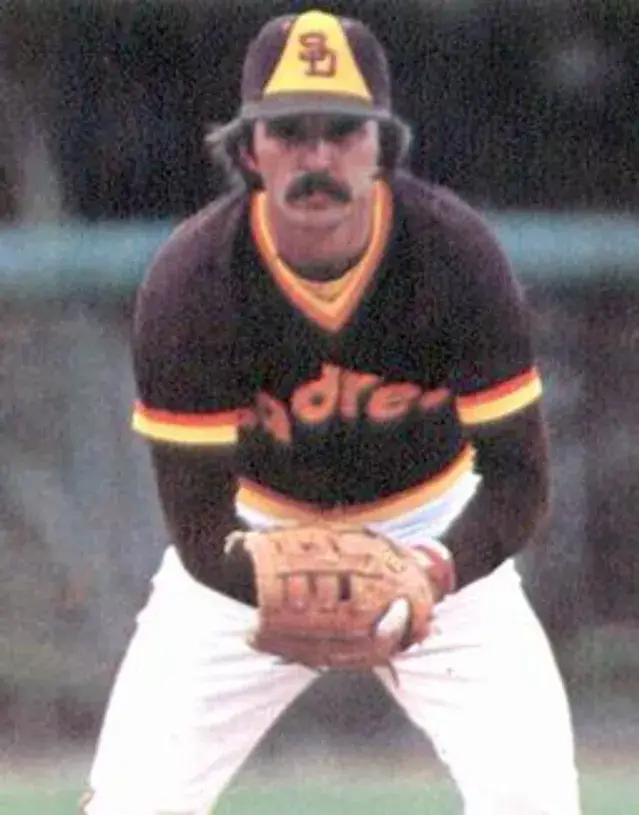 KURT BEVACQUA San Diego Padres 1984 Majestic Cooperstown Throwback Home Baseball Jersey 
