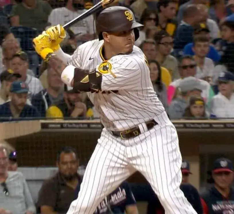 MANNY MACHADO San Diego Padres 1980’s Home Majestic Throwback Baseball Jersey 
