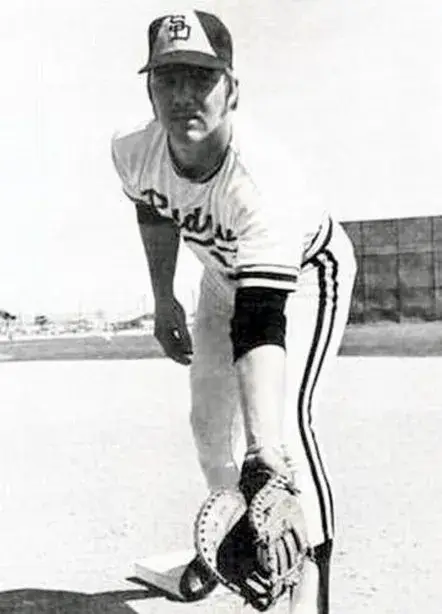 MIKE IVIE San Diego Padres 1974 Majestic Cooperstown Home Baseball Jersey 