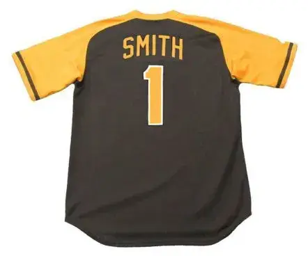 OZZIE SMITH San Diego Padres 1979 Away Majestic Baseball Throwback Jersey