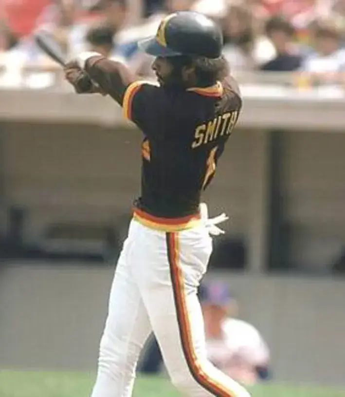 OZZIE SMITH San Diego Padres 1980 Majestic Cooperstown Throwback Home Baseball Jersey 