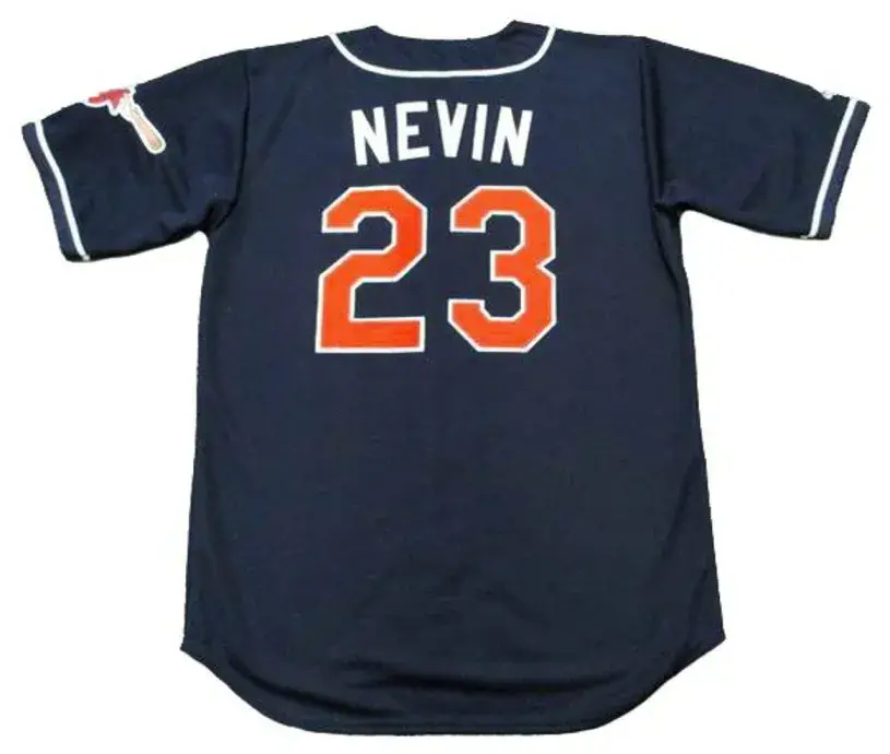 PHIL NEVIN San Diego Padres 1999 Majestic Throwback Alternate Baseball Jersey 