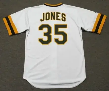 RANDY JONES San Diego Padres 1974 Majestic Cooperstown Throwback Baseball Jersey 