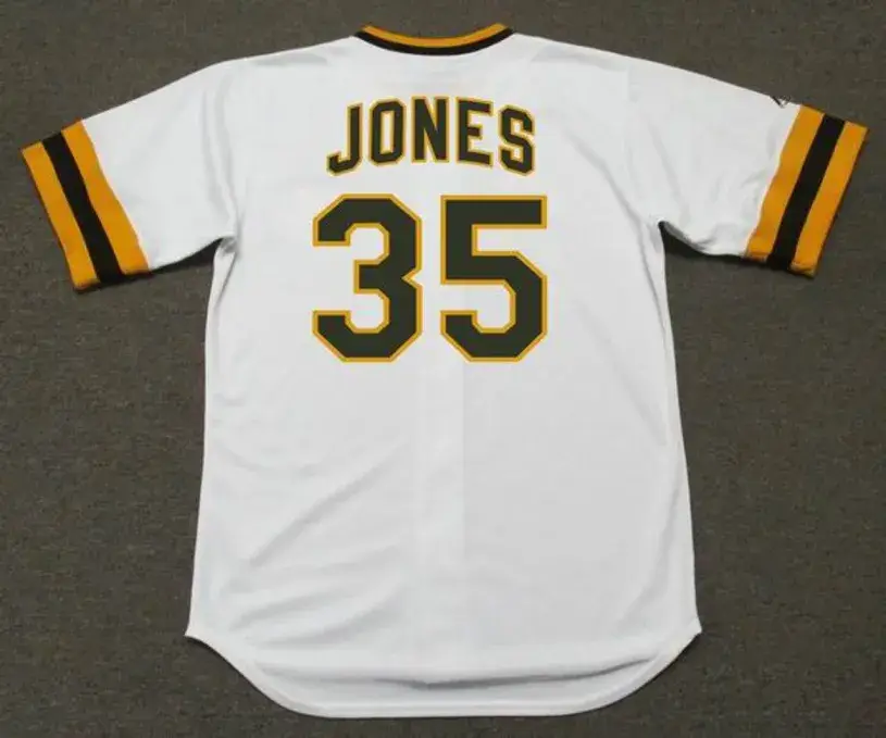 RANDY JONES San Diego Padres 1974 Majestic Cooperstown Throwback Baseball Jersey 