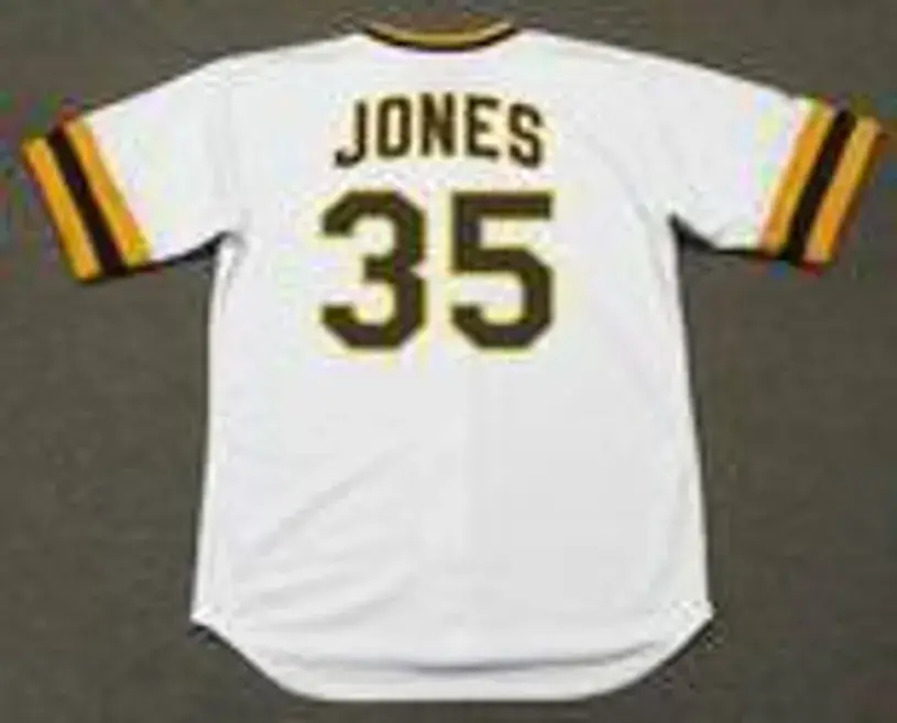 RANDY JONES San Diego Padres 1974 Majestic Cooperstown Throwback Baseball Jersey 
