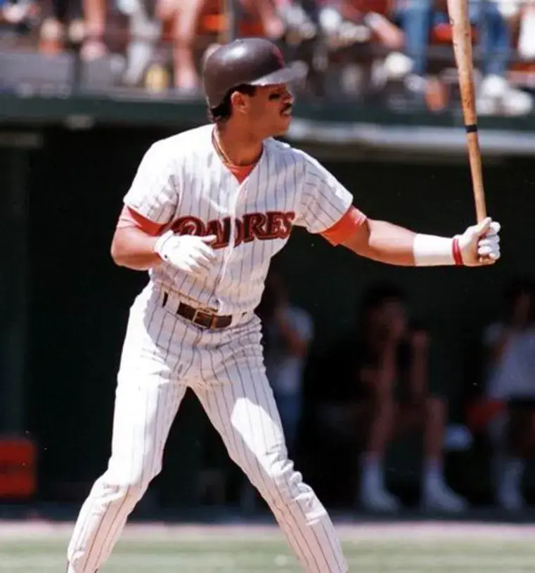 ROBERTO ALOMAR San Diego Padres 1989 Home Majestic Throwback Baseball Jersey 