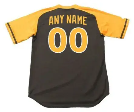 SAN DIEGO PADRES 1979 Away Majestic Throwback Jersey Customized “Any Name & Number(s)”
