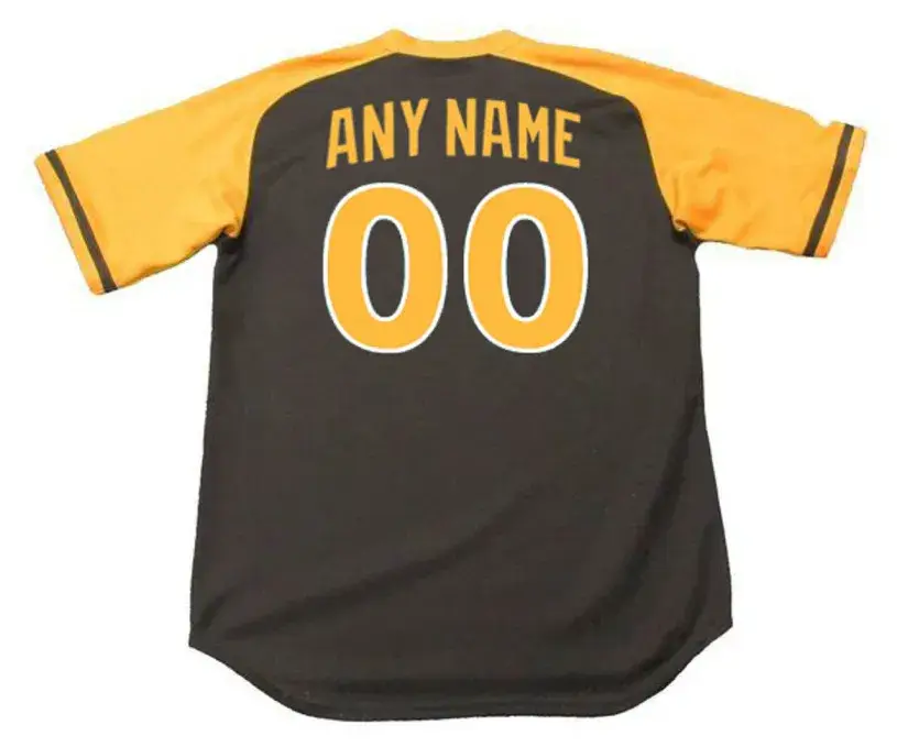 SAN DIEGO PADRES 1979 Away Majestic Throwback Jersey Customized “Any Name & Number(s)”