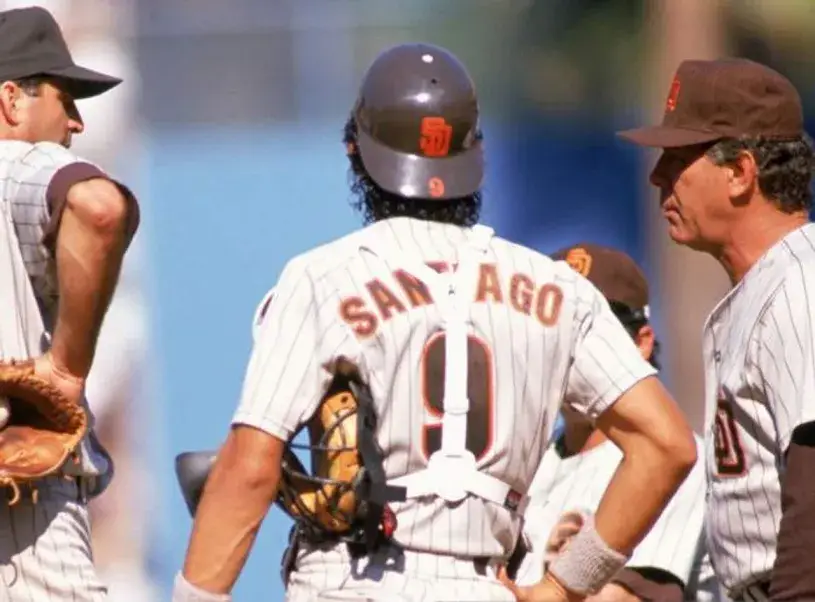 SAN DIEGO PADRES 1980’s Majestic Away Throwback Jersey Customized “Any Name & Number(s)” 