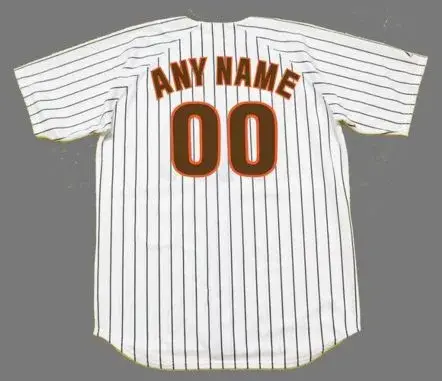 SAN DIEGO PADRES 1980’s Majestic Home Throwback Jersey Customized “Any Name & Number(s)” 
