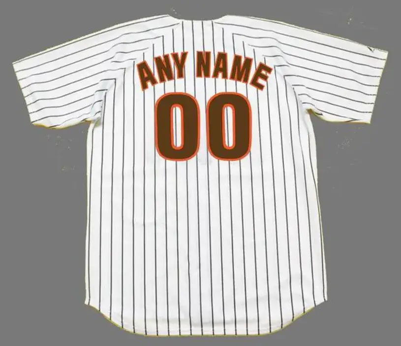 SAN DIEGO PADRES 1980’s Majestic Home Throwback Jersey Customized “Any Name & Number(s)” 