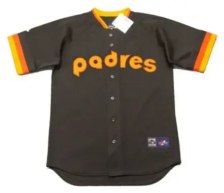 SAN DIEGO PADRES 1980’s Majestic Throwback Away Jersey Customized “Any Name & Number(s)”