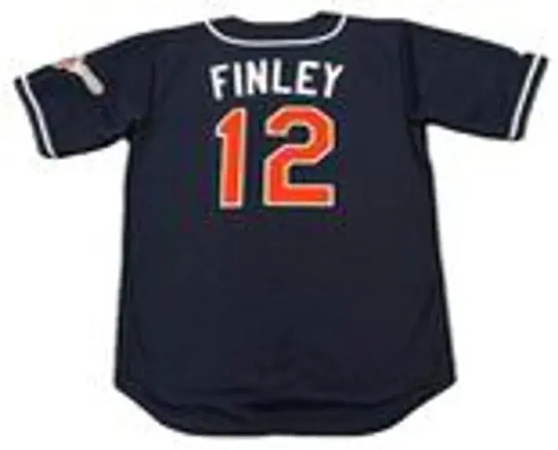 STEVE FINLEY San Diego Padres 1997 Majestic Throwback Alternate Baseball Jersey 