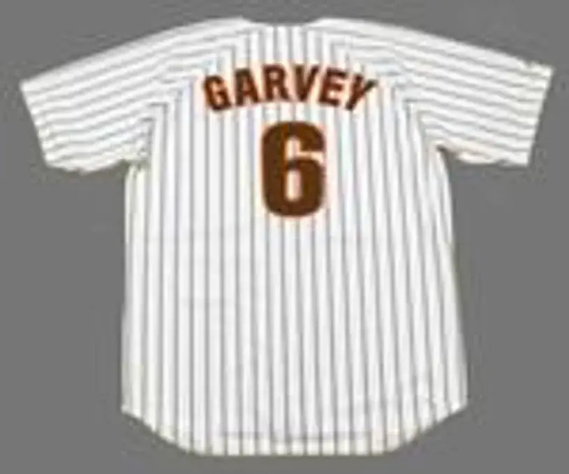 STEVE GARVEY San Diego Padres 1986 Majestic Cooperstown Throwback Home Jersey 