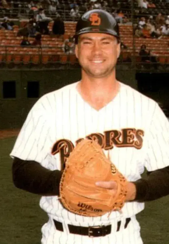 TERRY KENNEDY San Diego Padres 1986 Majestic Cooperstown Throwback Home Jersey 