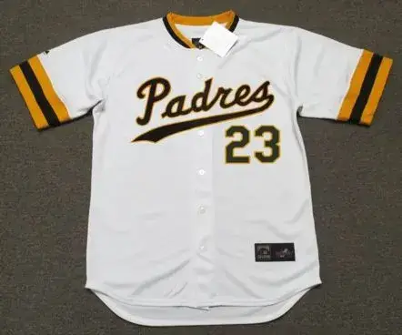 TITO FUENTES San Diego Padres 1975 Majestic Cooperstown Home Baseball Jersey
