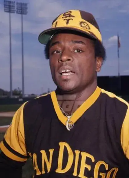 TITO FUENTES San Diego Padres 1976 Away Majestic Baseball Throwback Jersey 