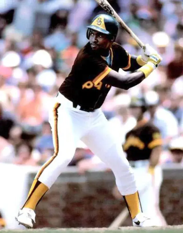TONY GWYNN San Diego Padres 1984 Majestic Throwback Away Baseball Jersey 