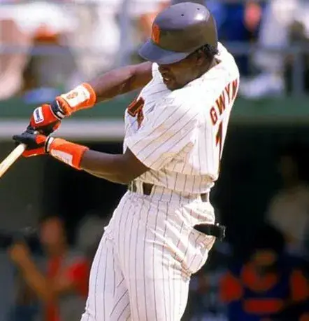 TONY GWYNN San Diego Padres 1989 Home Majestic Throwback Baseball Jersey 