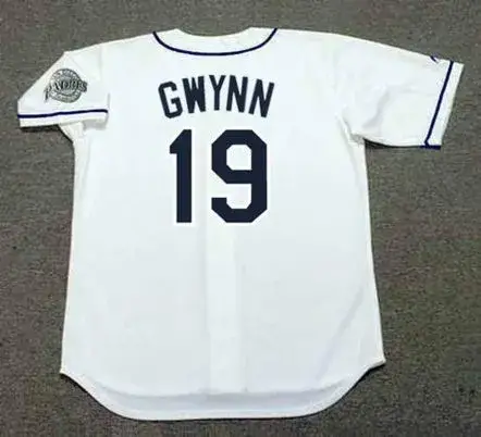 TONY GWYNN San Diego Padres 1999 Home Majestic Throwback Baseball Jersey