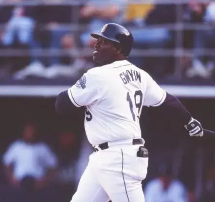 TONY GWYNN San Diego Padres 1999 Home Majestic Throwback Baseball Jersey 