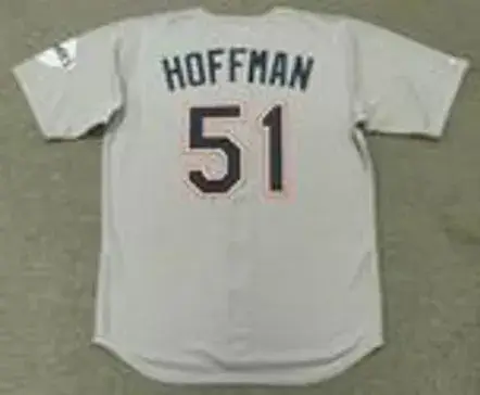 TREVOR HOFFMAN San Diego Padres 1998 Away Majestic Baseball Throwback Jersey 