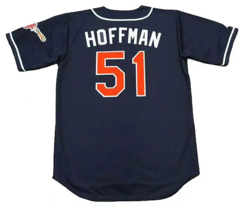 TREVOR HOFFMAN San Diego Padres 1998 Majestic Throwback Alternate Baseball Jersey 