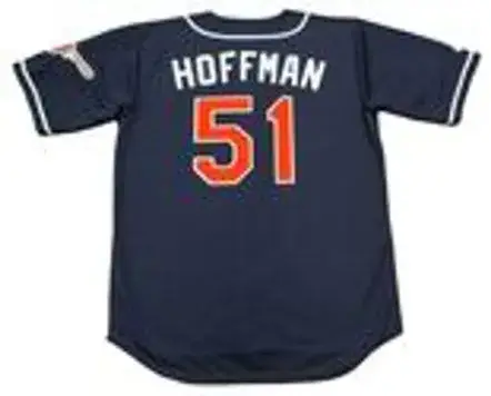 TREVOR HOFFMAN San Diego Padres 1998 Majestic Throwback Alternate Baseball Jersey 