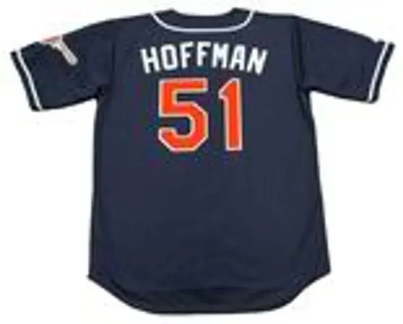 TREVOR HOFFMAN San Diego Padres 1998 Majestic Throwback Alternate Baseball Jersey 