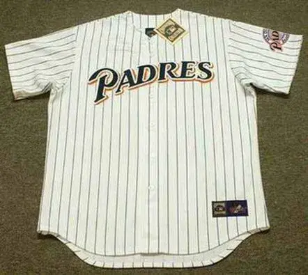 WALLY JOYNER San Diego Padres 1997 Home Majestic Throwback Baseball Jersey