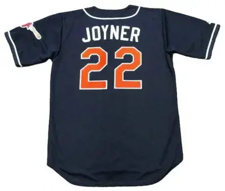 WALLY JOYNER San Diego Padres 1997 Majestic Throwback Alternate Baseball Jersey 