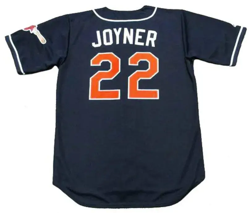 WALLY JOYNER San Diego Padres 1997 Majestic Throwback Alternate Baseball Jersey 