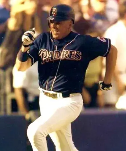 WALLY JOYNER San Diego Padres 1997 Majestic Throwback Alternate Baseball Jersey 