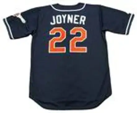 WALLY JOYNER San Diego Padres 1997 Majestic Throwback Alternate Baseball Jersey 