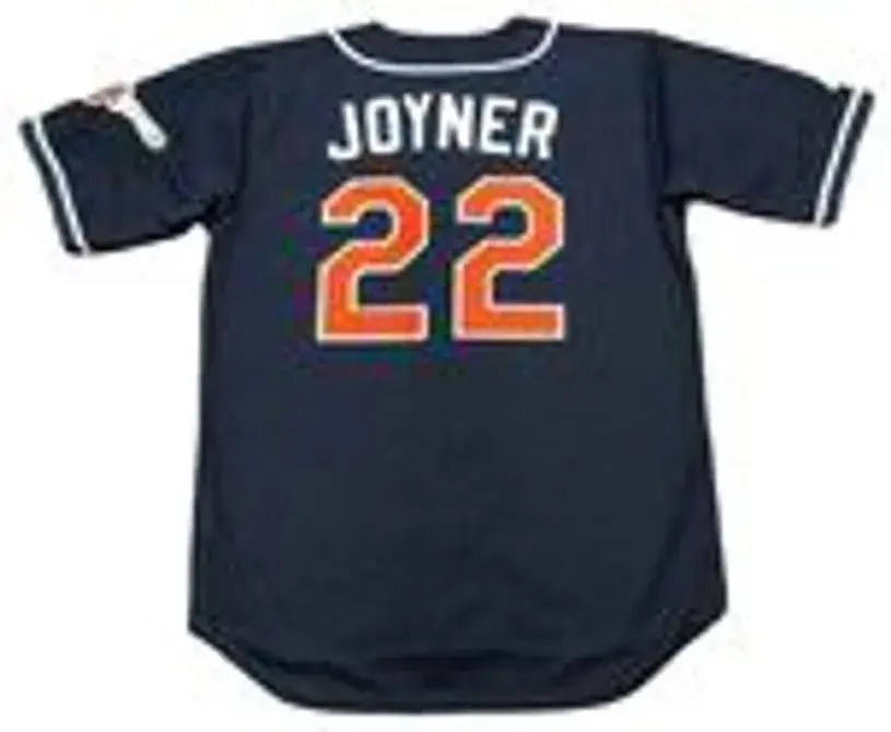 WALLY JOYNER San Diego Padres 1997 Majestic Throwback Alternate Baseball Jersey 
