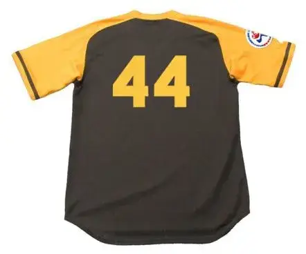 WILLIE McCOVEY San Diego Padres 1976 Away Majestic Baseball Throwback Jersey 