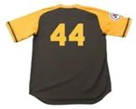 WILLIE McCOVEY San Diego Padres 1976 Away Majestic Baseball Throwback Jersey 